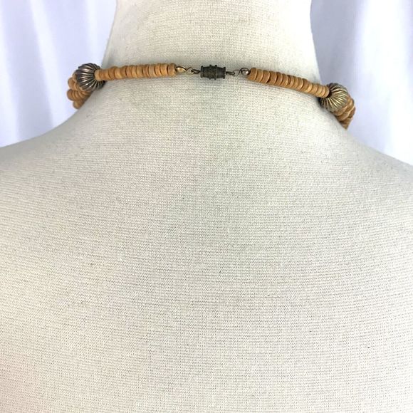 Chunky Parrot Pendant Necklace Bird Large Big Statement Bold Beaded Vintage - Picture 4 of 5